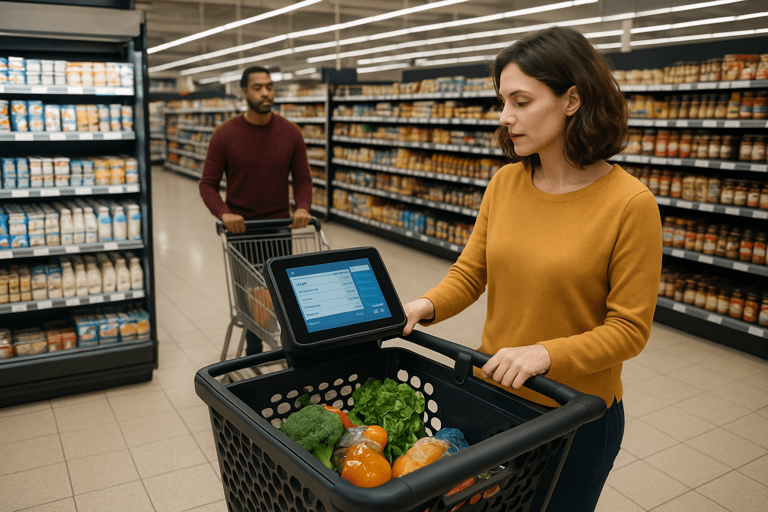 Checkers lance ses chariots-caisse intelligents à Cape Town : une révolution du shopping en Afrique du Sud