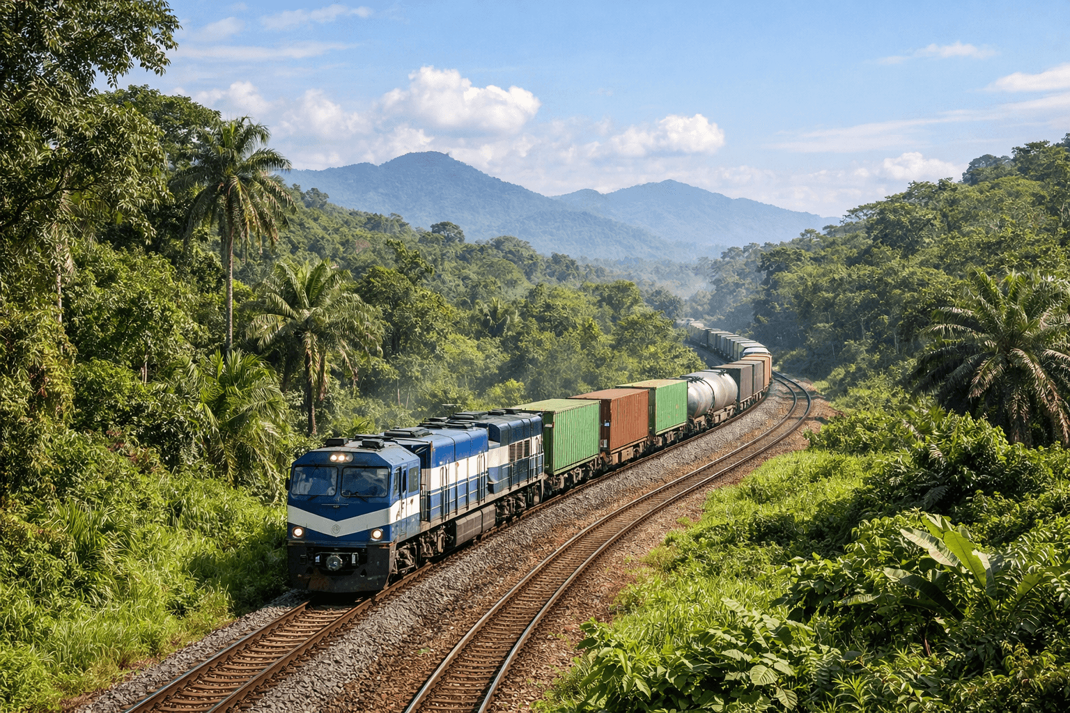 Chemin de fer Congo-Océan : la réhabilitation d’une infrastructure stratégique pour l’Afrique centrale