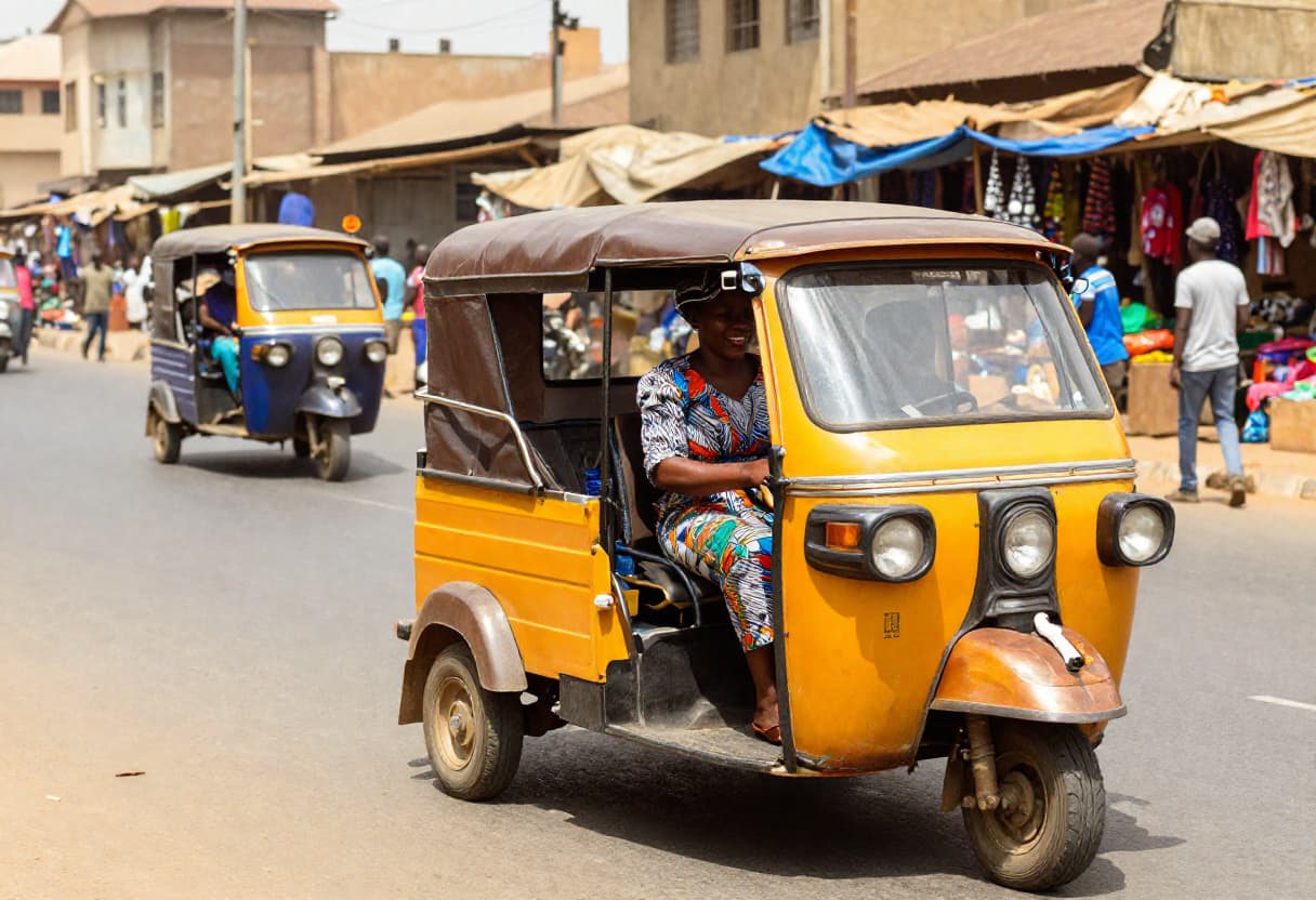 Nigeria : des femmes deviennent conductrices de tuk-tuk électriques et transforment la mobilité urbaine