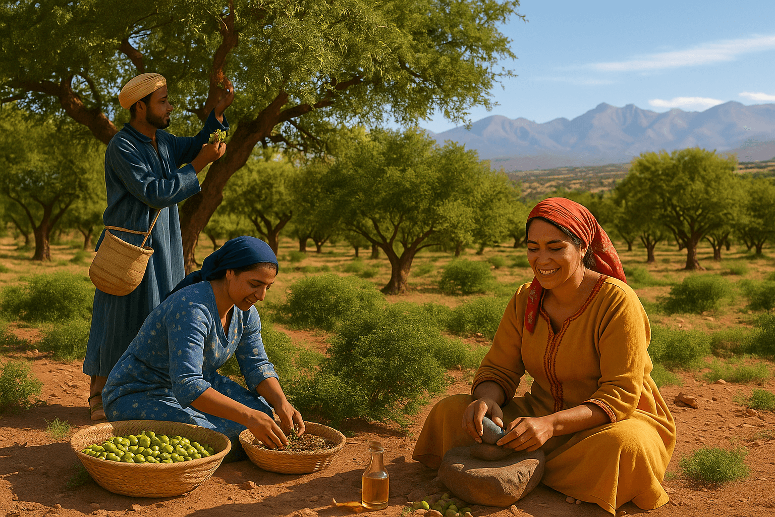 L'arganeraie du maroc : Un trésor en danger face à la sécheresse et à l'exode rural