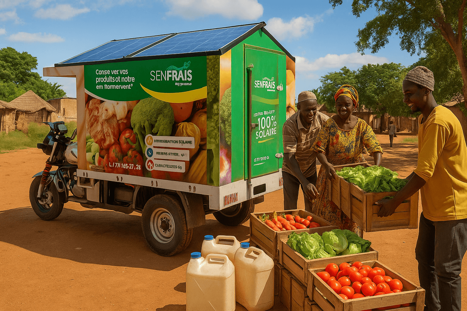Senfrais : l’innovation solaire qui révolutionne la chaîne du froid au Sénégal