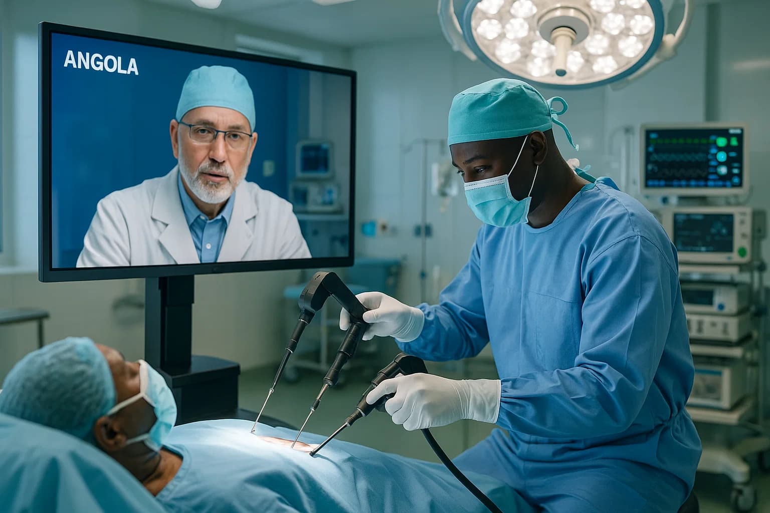 Téléchirurgie en Afrique : Une première mondiale ouvre de nouvelles perspectives pour la médecine