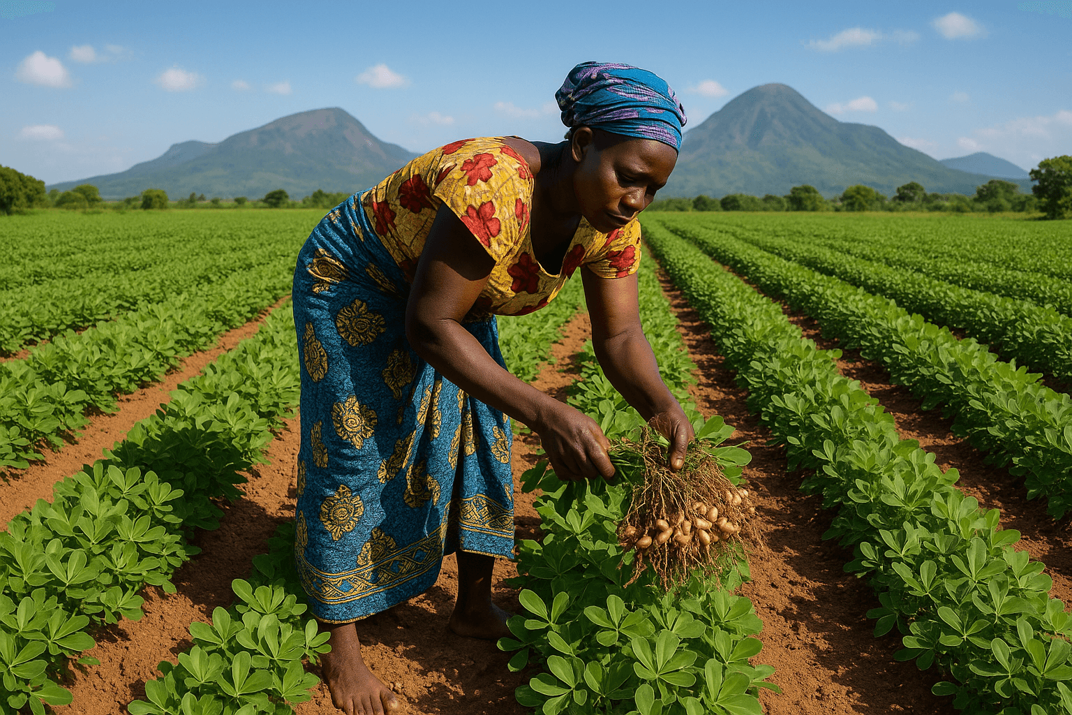 L’arachide du Cameroun : Un trésor menacé par le changement climatique et les parasites