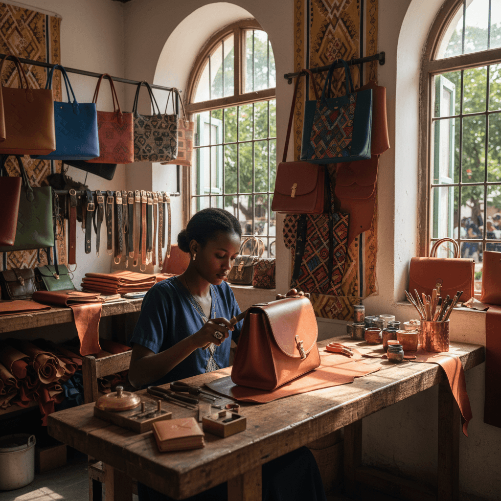 Maroquinerie éthiopienne : entre savoir-faire artisanal et obstacles à l’exportation