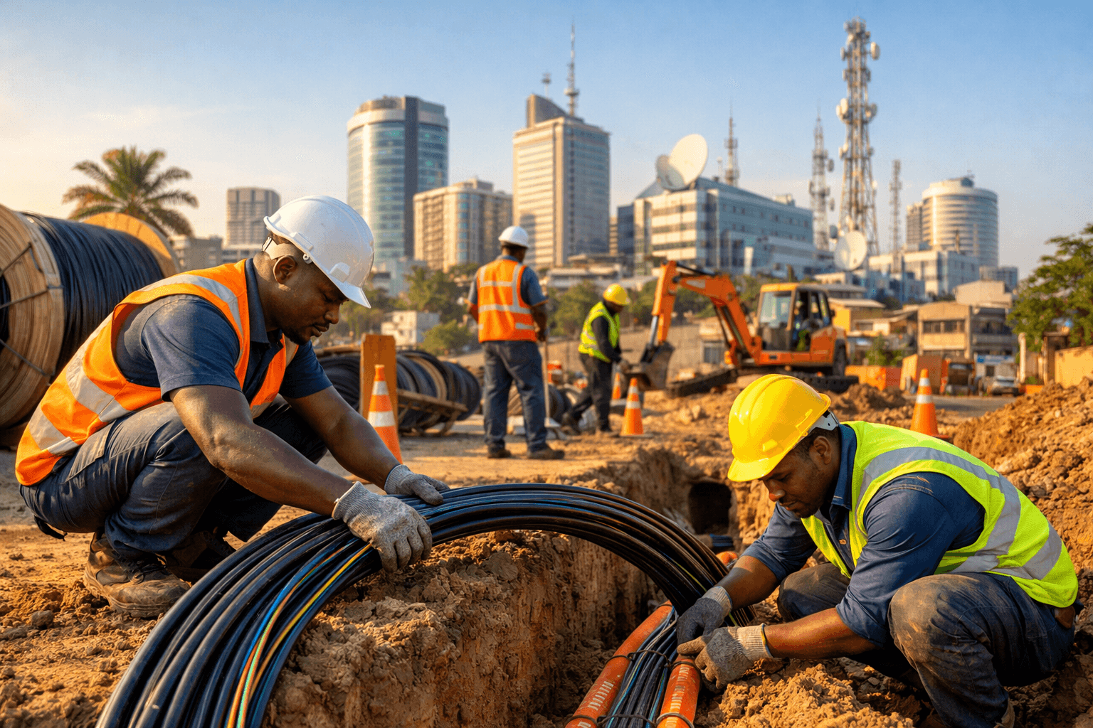 Côte d’Ivoire Câbles, moteur de la révolution numérique en Afrique de l’Ouest