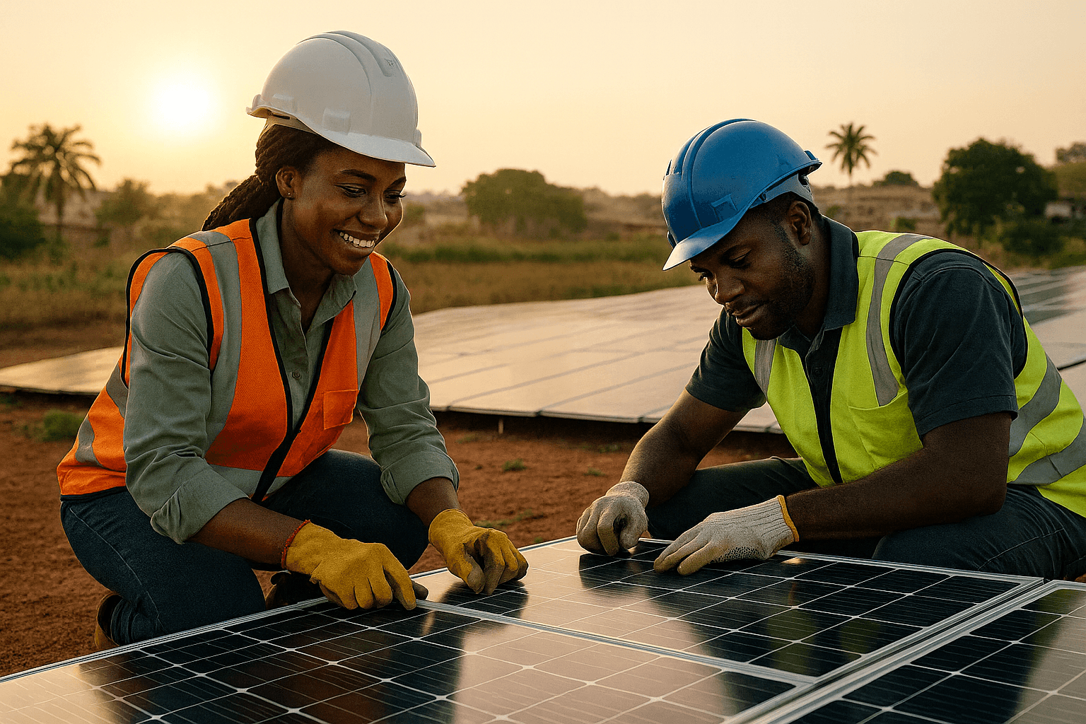 Emploi et énergie solaire en Afrique : une croissance record encore sous-exploitée