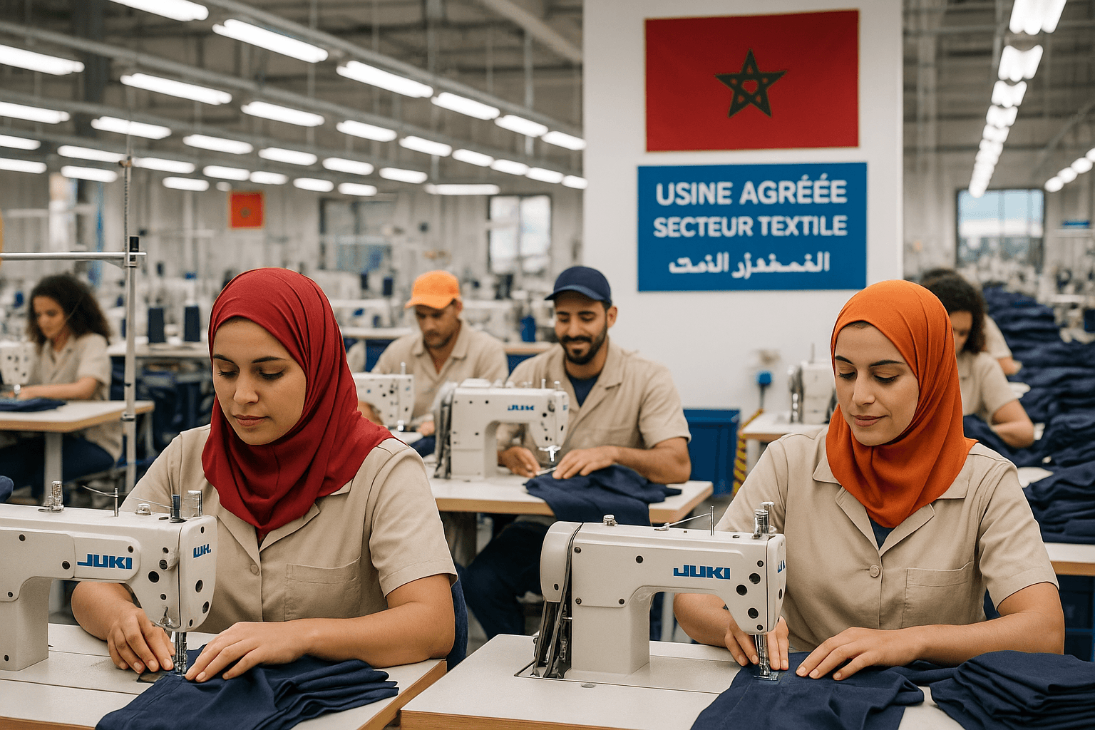 Le travail informel dans l'industrie textile marocaine : un défi pour la compétitivité et l'image internationale