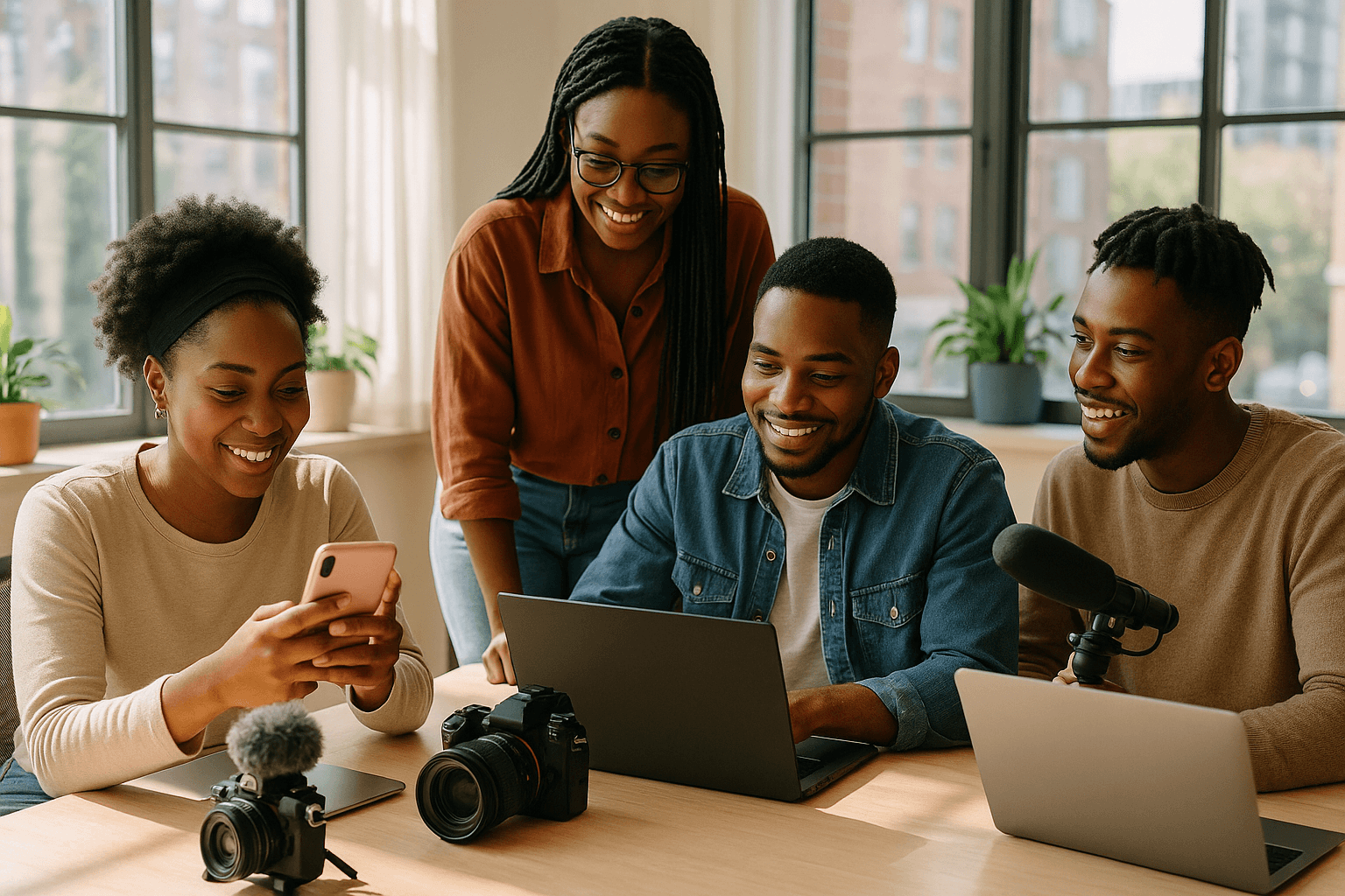 La montée en puissance des créateurs de contenu africains : une révolution numérique et culturelle