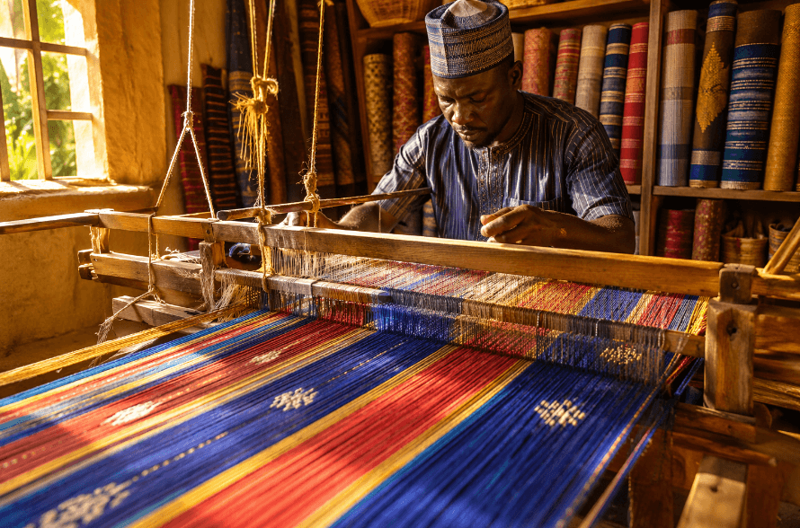 Aso-oke : le tissu traditionnel yoruba qui conquiert le monde