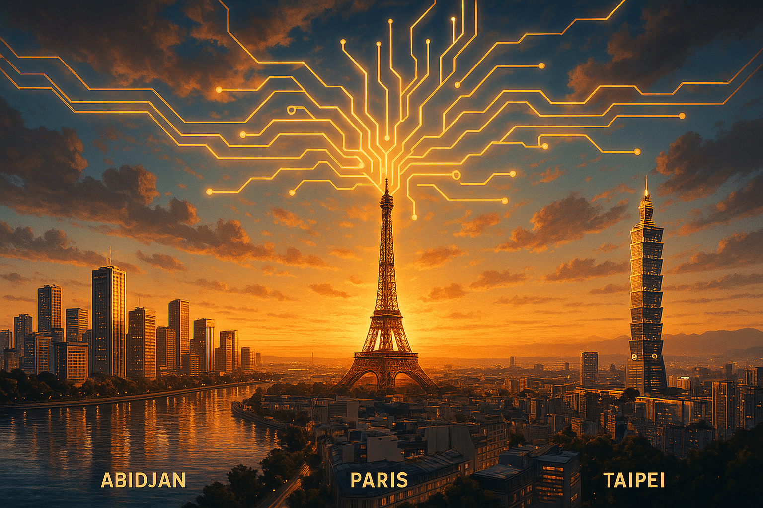 Abidjan – Paris – Taipei : une nouvelle route de l’intelligence artificielle pour l’Afrique