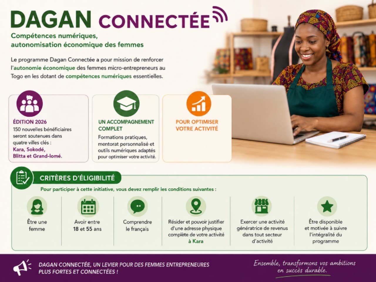 Dagan Connectée 2026 - Kara