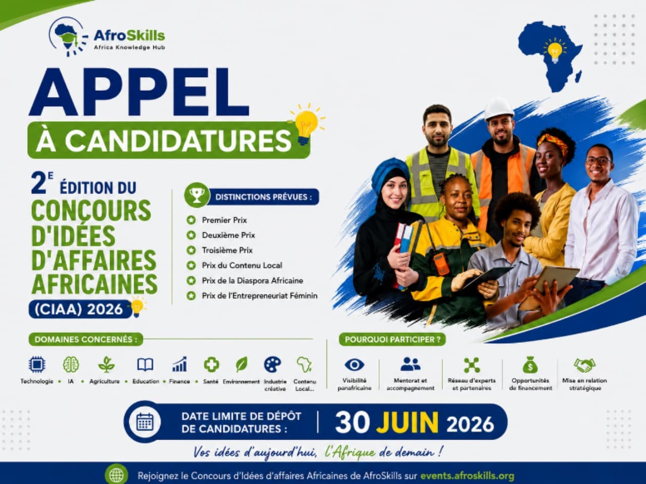 Concours d’Idées d’Affaires Africaines – 2ème Édition