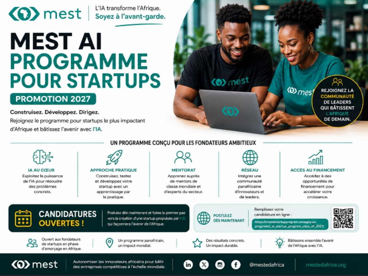 Programme MEST AI Startup