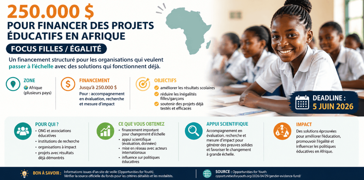 Gender and Learning Evidence Fund 2026