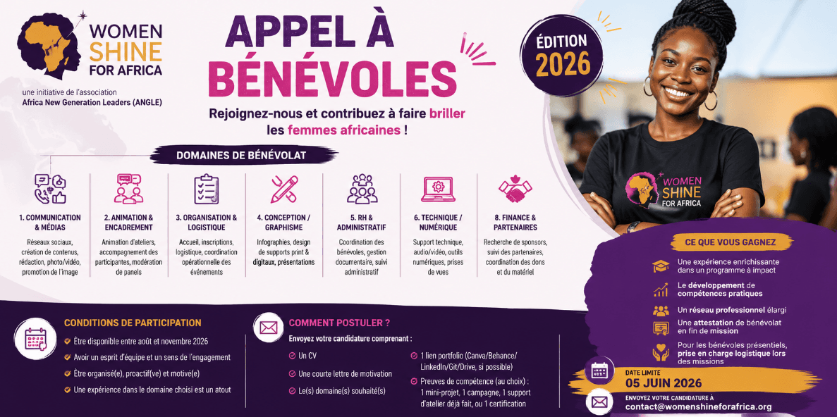 Programme Women Shine for Africa 2026